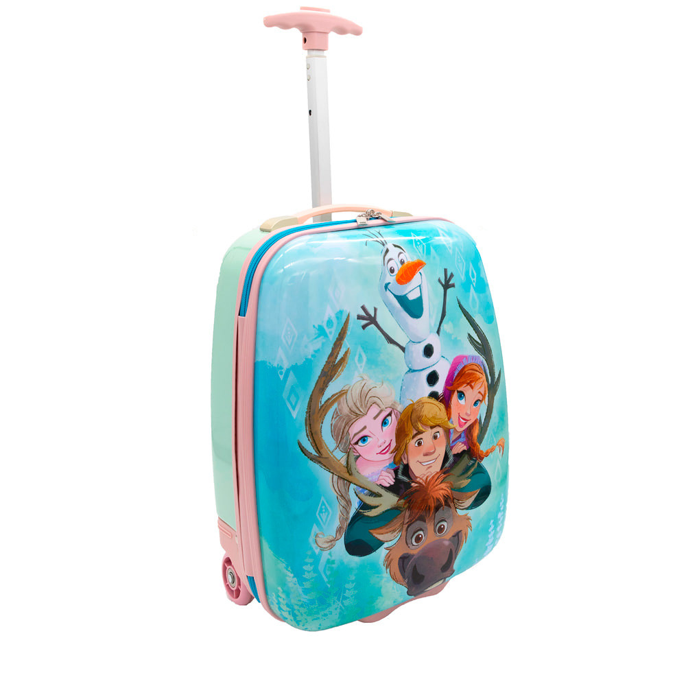 Koffer met figuren uit Frozen