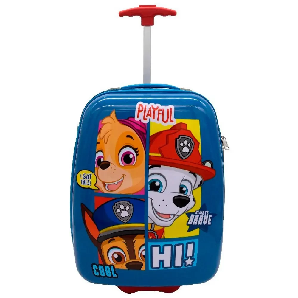  Trolley koffer Paw Patrol blauw/rood