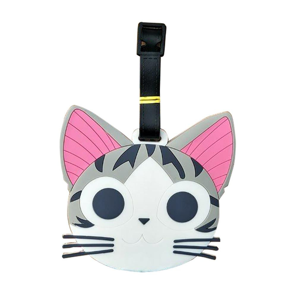  Kofferlabel kattenhoofd